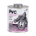 Hercules PVC Solvent Cement, Low VOC, 32 oz, Liquid, Clear, Solvent 60060